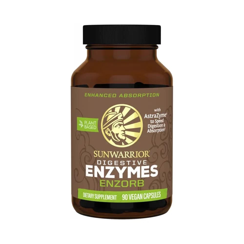 Sunwarrior - Enzorb Digestive Enzymes – Sunwarrior förpackning