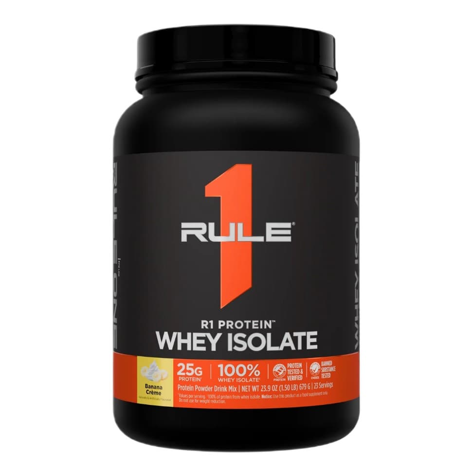 Rule One - Aislado de proteína de suero – empaque