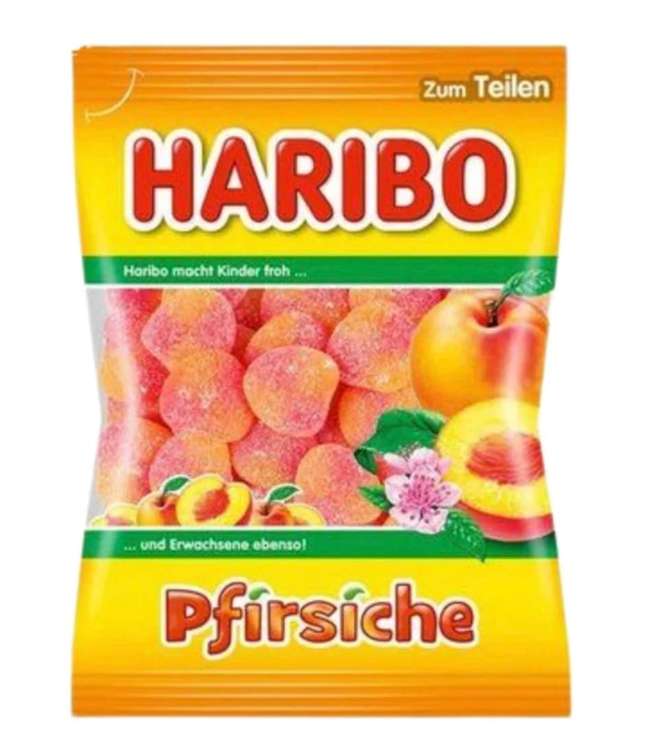 Haribo Peaches żelki brzoskwiniowe 80 g | FMCG-TRADE – HARIBO packaging