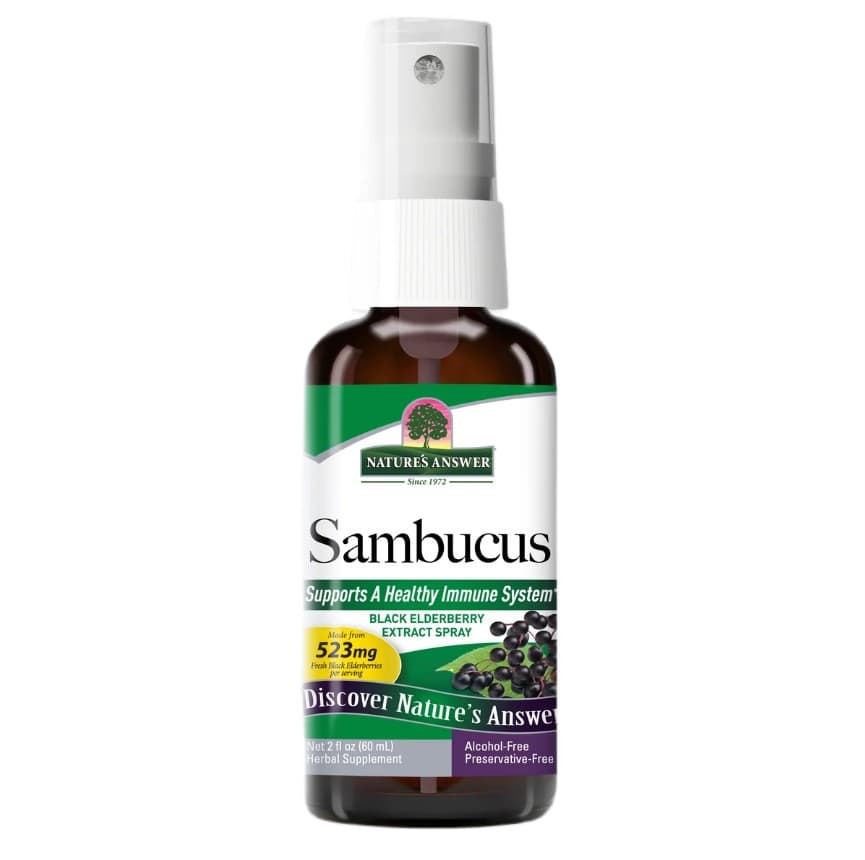 Nature's Answer - Sambucus - 60 ml. – Nature's Answer opakowanie