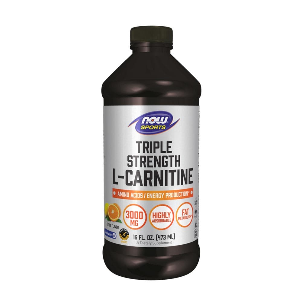 NOW Foods Liquid L-Carnitine – NOW Foods packaging