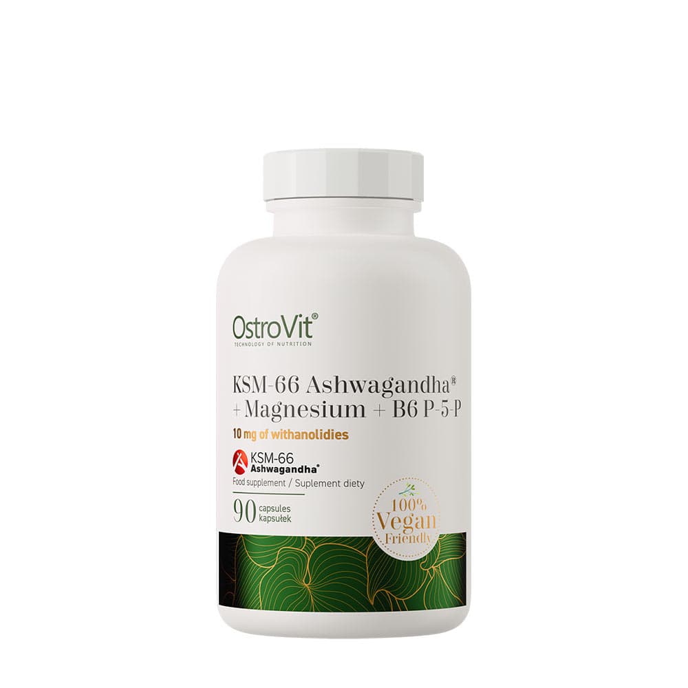 OstroVit - KSM-66 Ashwagandha + Magnesium + B6 P-5-P