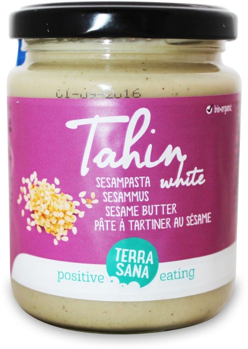 Terrasana Tahini Białe Pasta Sezamowa BIO 250g | Bio Planet – Terra Sana packaging