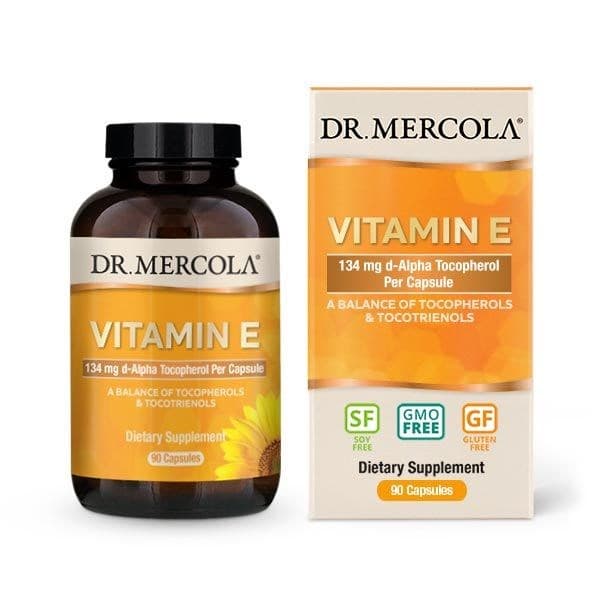 Dr. Mercola - Vitamin E – Dr. Mercola förpackning