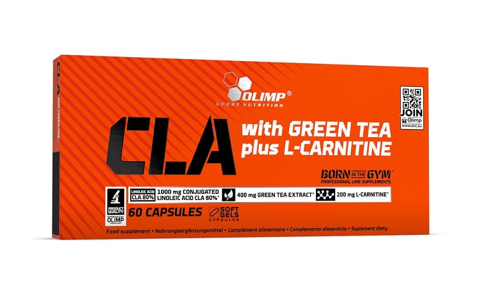 Olimp Labs - CLA con Té Verde y L-Carnitina - 60 cápsulas – Olimp Labs empaque