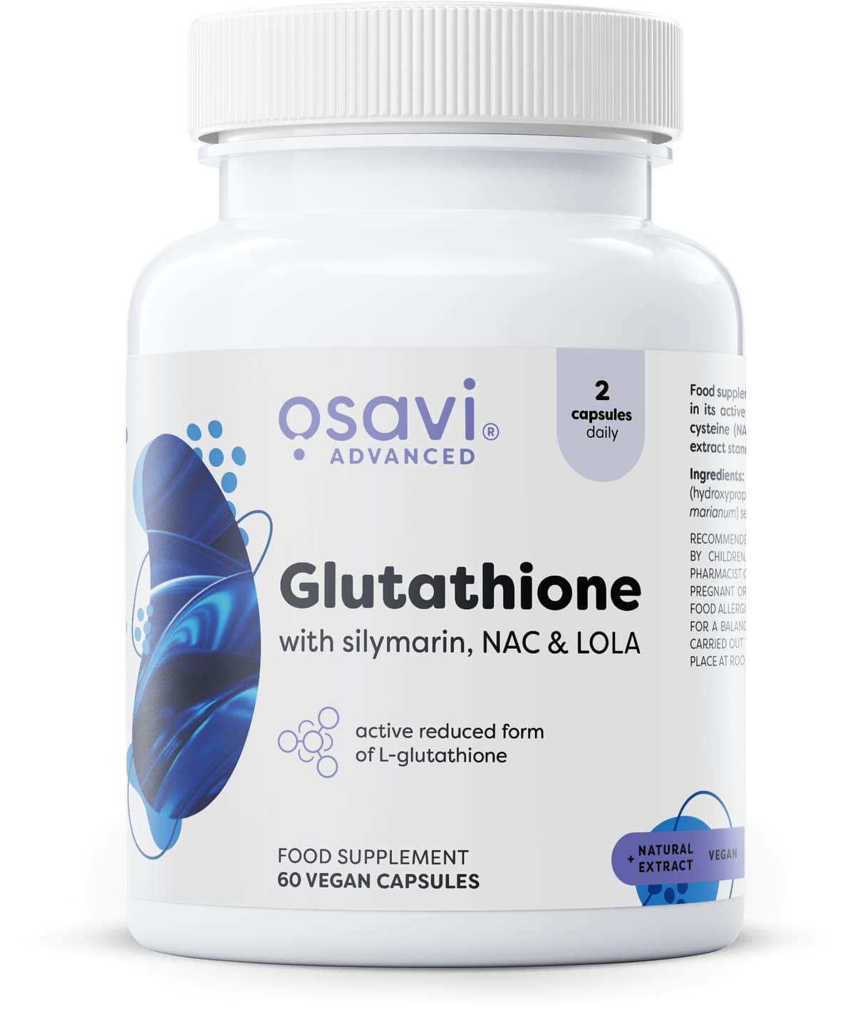 Osavi - Glutathione With Milk Thistle, NAC And Lola – Osavi empaque