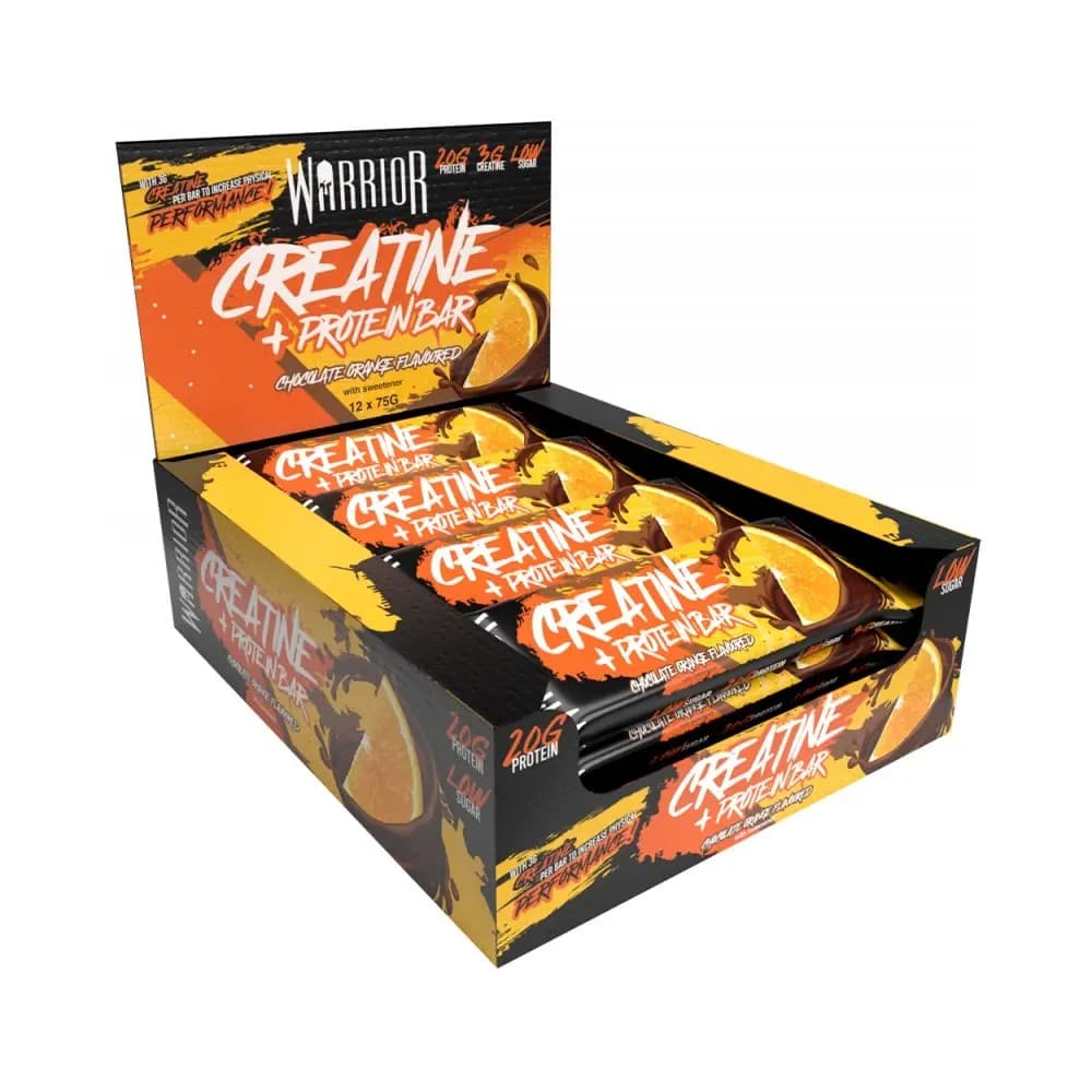 Warrior - Creatin + Proteinriegel – Warrior Verpackung