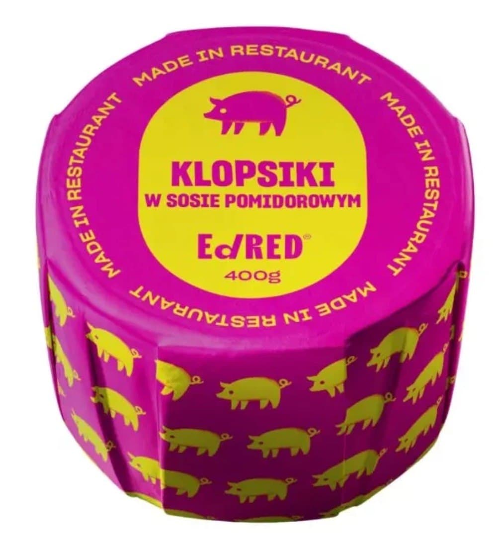 Ed/RED - Gehaktballetjes in Tomatensaus – Ed/RED verpakking