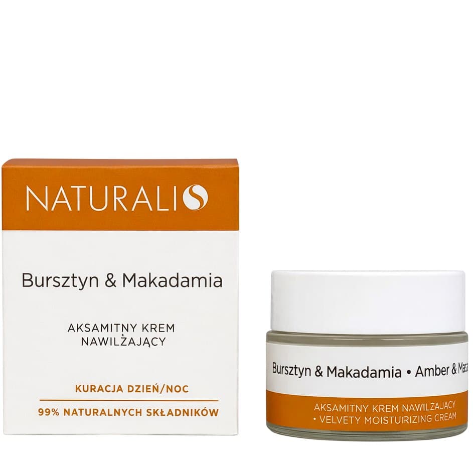 Naturalis - Amber & Macadamia Velvety Moisturizing Cream - 50ml – Naturalis packaging