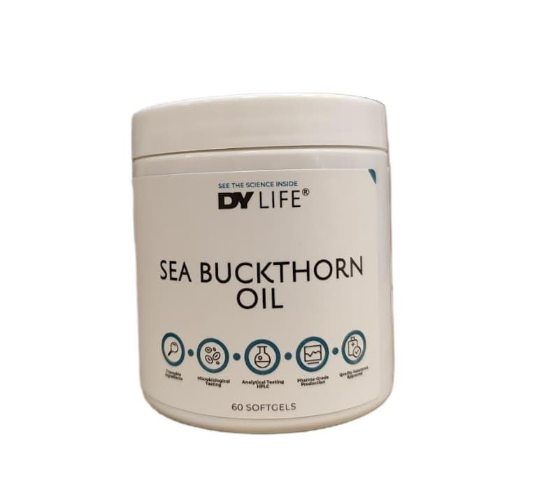 DY LIFE - Sea Buckthorn Oil - 60 softgels – DY LIFE packaging