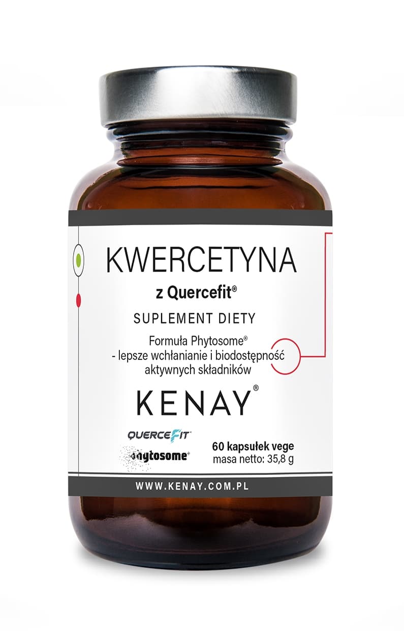 Kenay - Quercetin with Quercefit - 60 Capsules – packaging