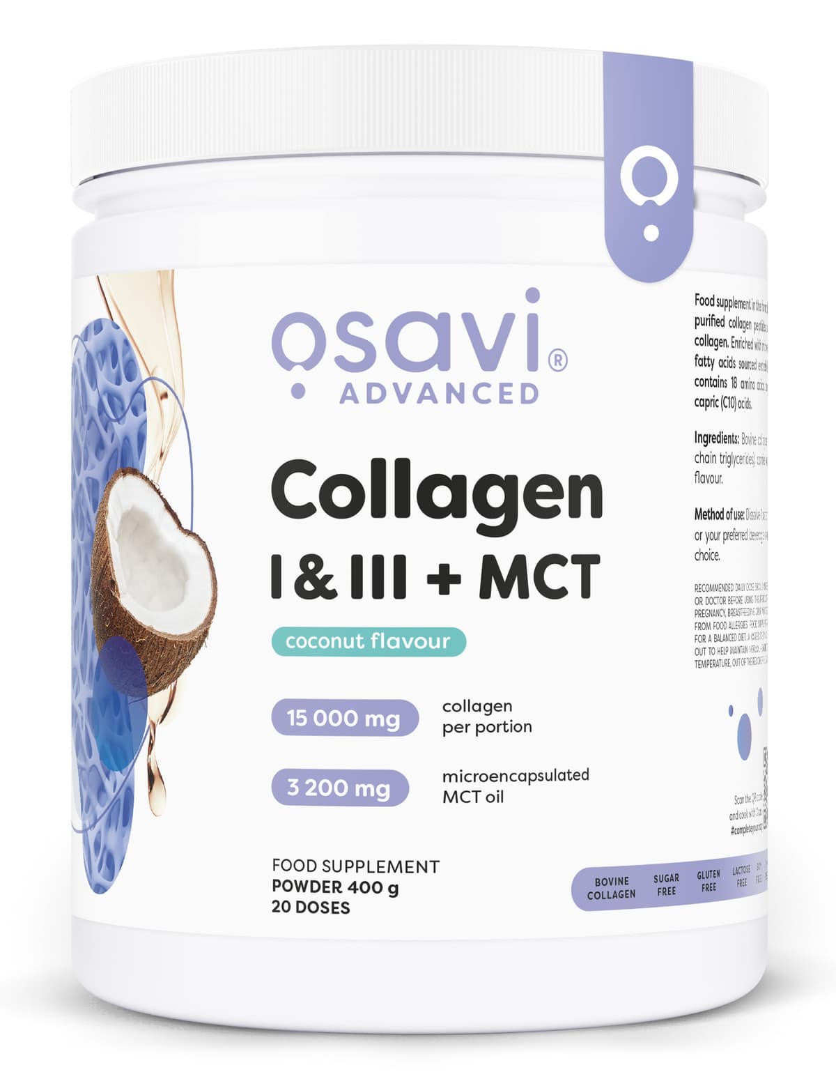 Osavi - Collagen I & III + MCT – Osavi packaging