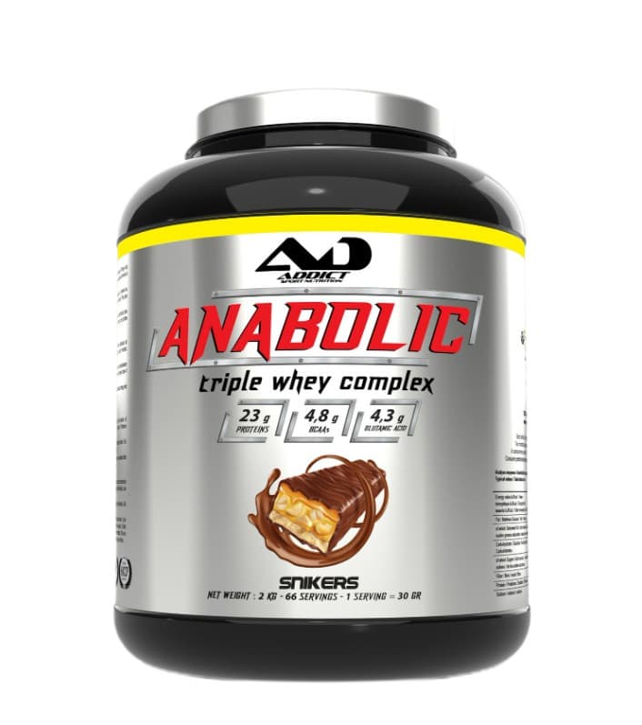 Addict Sport Nutrition - Anabolic Triple Whey Complex – Addict Sport Nutrition empaque