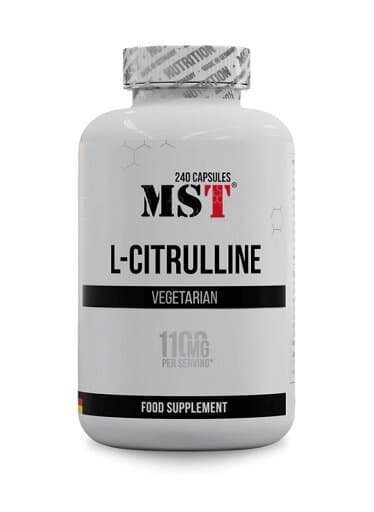 MST - L-citrullin - 240 kapslar – MST förpackning