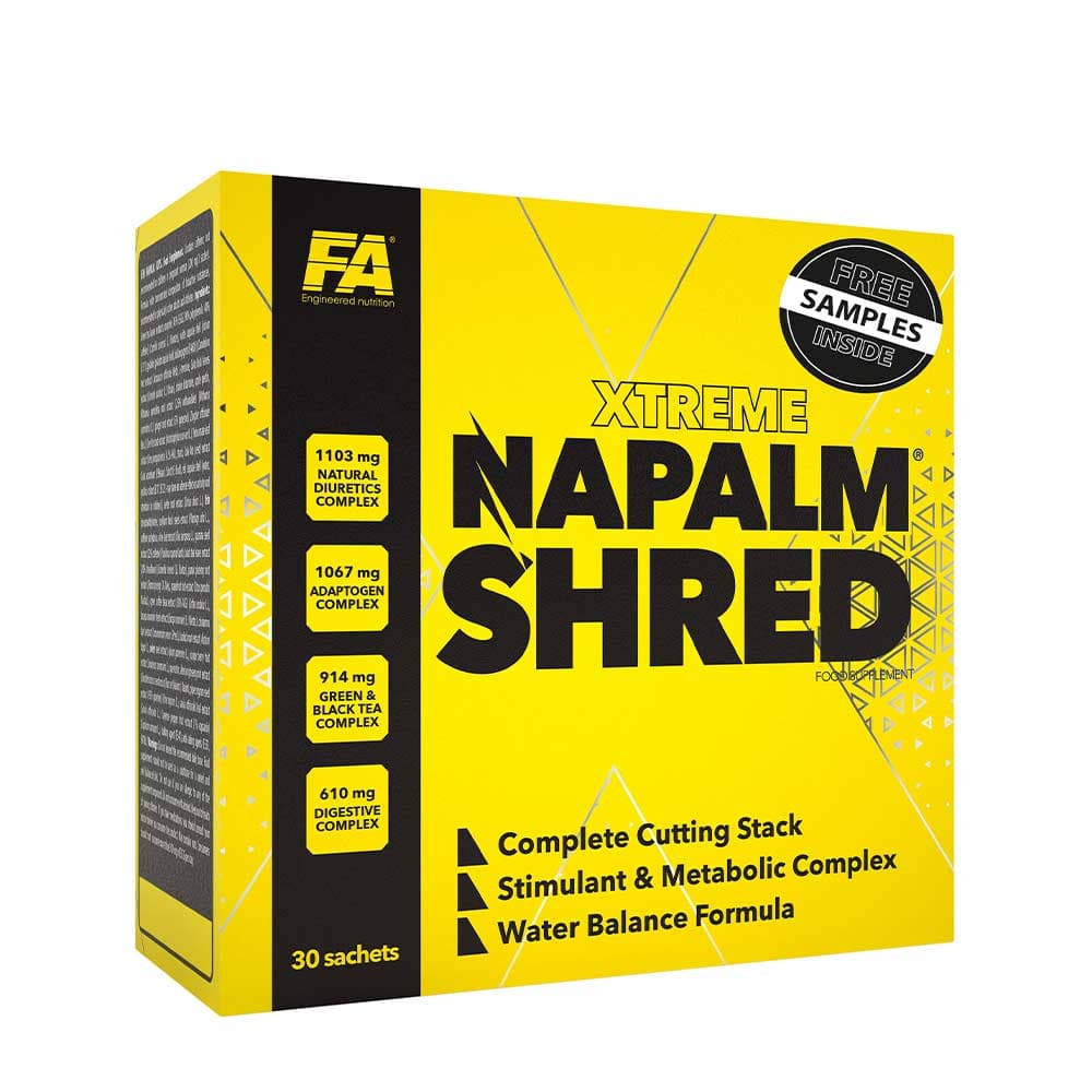 FA Xtreme Napalm Shred – FA förpackning