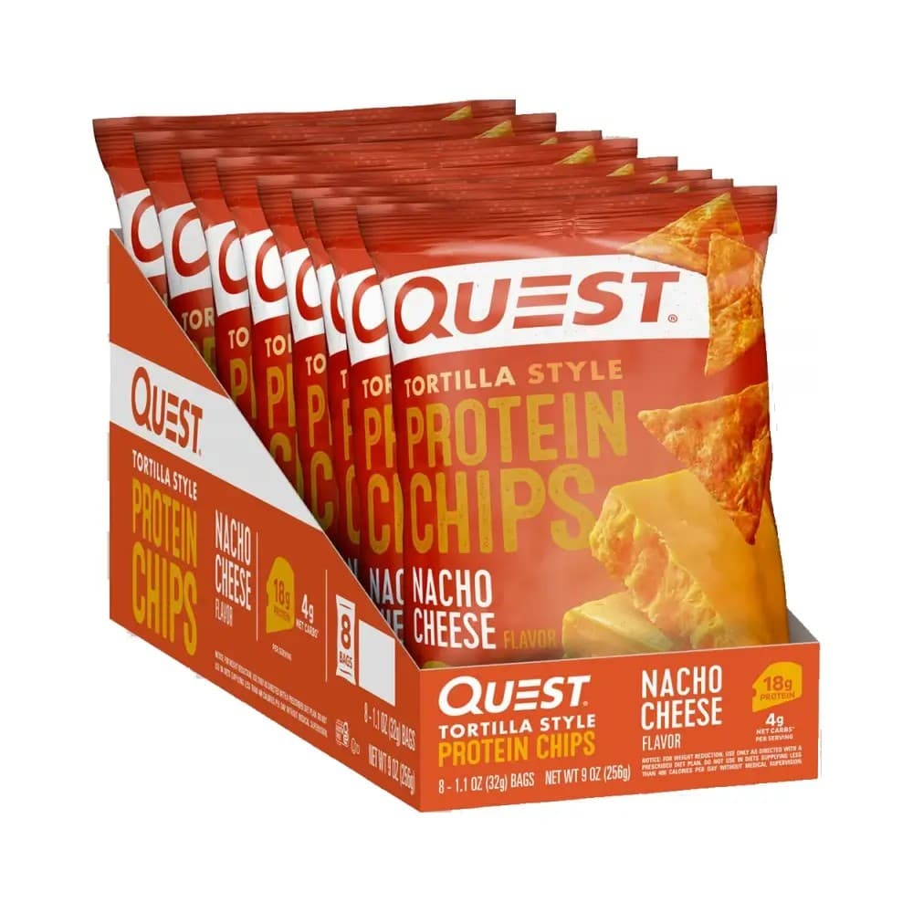 Quest Nutrition - Protein Tortilla Chips – Quest Nutrition förpackning