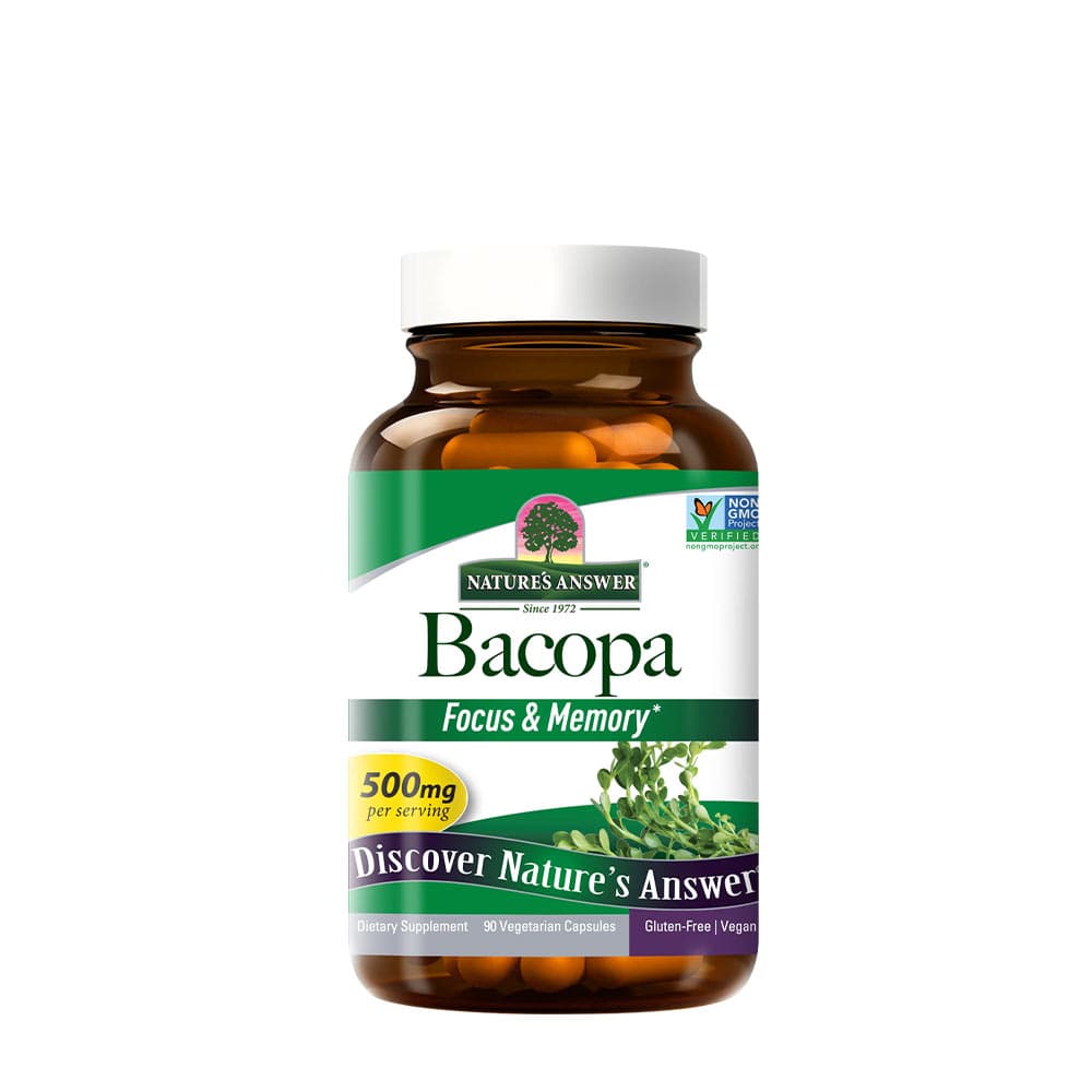 Nature's Answer Bacopa - 90 Cápsulas Vegetais – Nature's Answer packaging