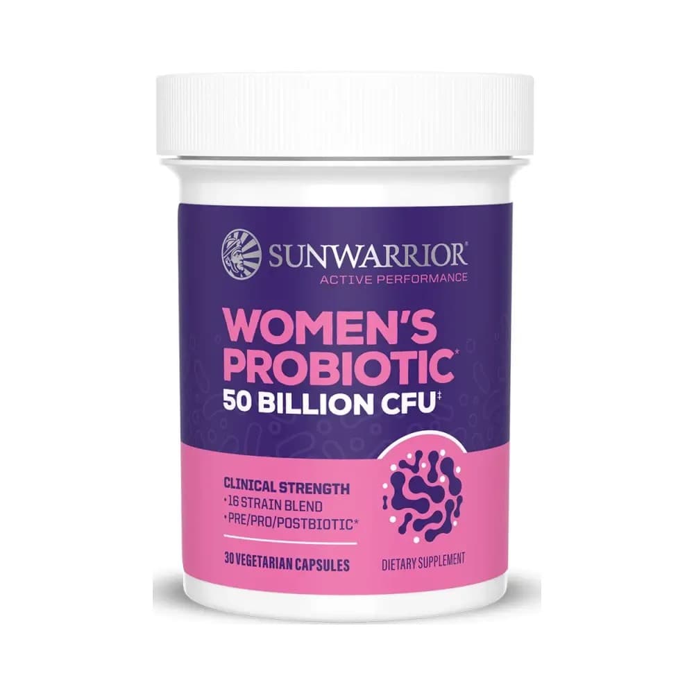 Sunwarrior - Active Women's Probiotic 50 Billion CFU – Sunwarrior förpackning