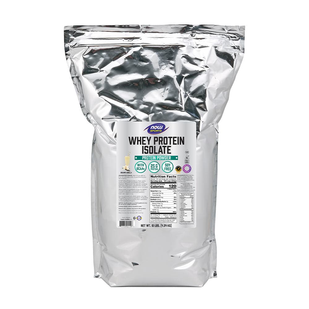 NOW Foods - Whey Protein Isolate – NOW Foods opakowanie