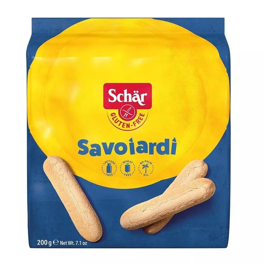 Schär - Schar Biszkopty Savoiardi 200 g – Schär förpackning