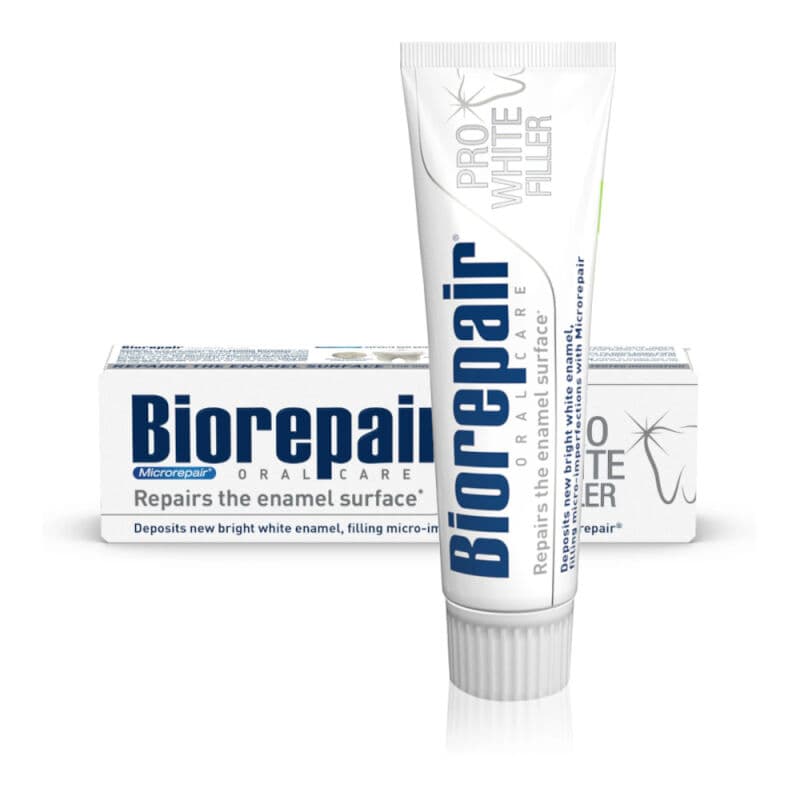 BioRepair PROWHITE whitening toothpaste 75 ml – Biorepair packaging