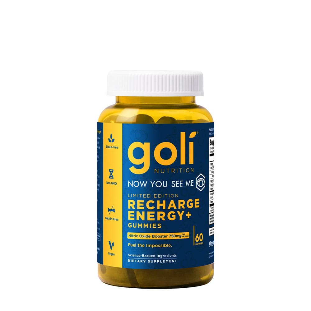 Goli Recharge Energy Gummies - 60 gommes – Goli emballage