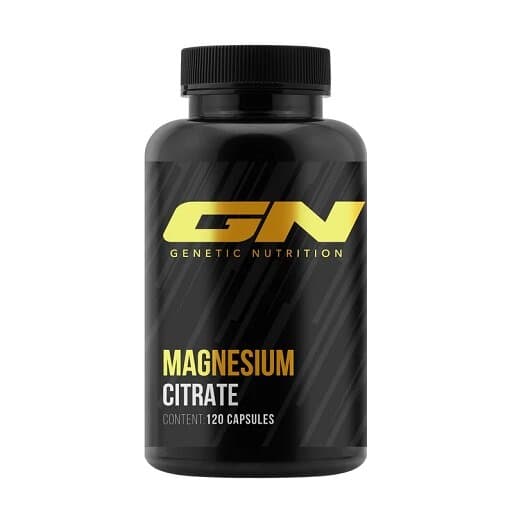 GN Genetic Nutrition - Magnesiumcitrat - 120 Kapseln – GN Genetic Nutrition Verpackung