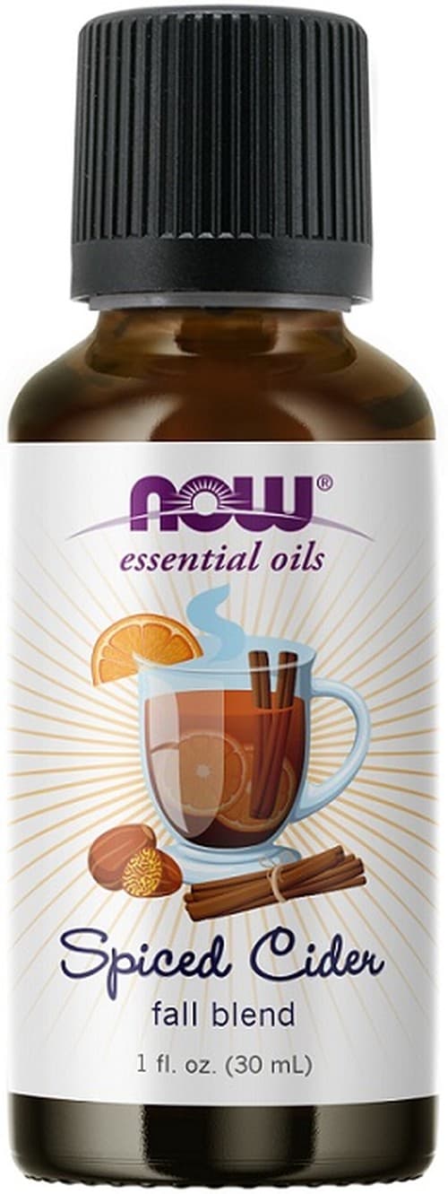 NOW Foods - Olejek eteryczny, Korzenne cydr - 30ml – NOW Foods opakowanie