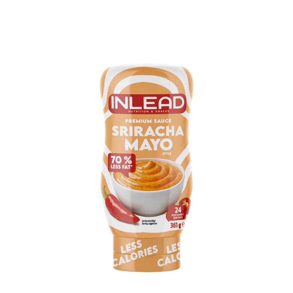 INLEAD Nutrition - Molho premium estilo maionese sriracha - 350 ml – embalagem