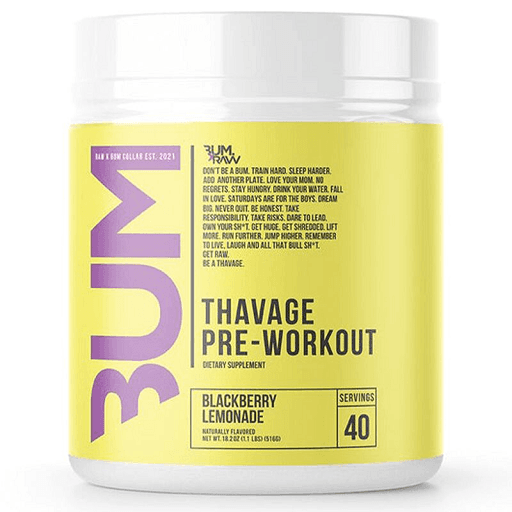 Raw Nutrition - Pre-Workout - Blackberry Lemonade, 520 g