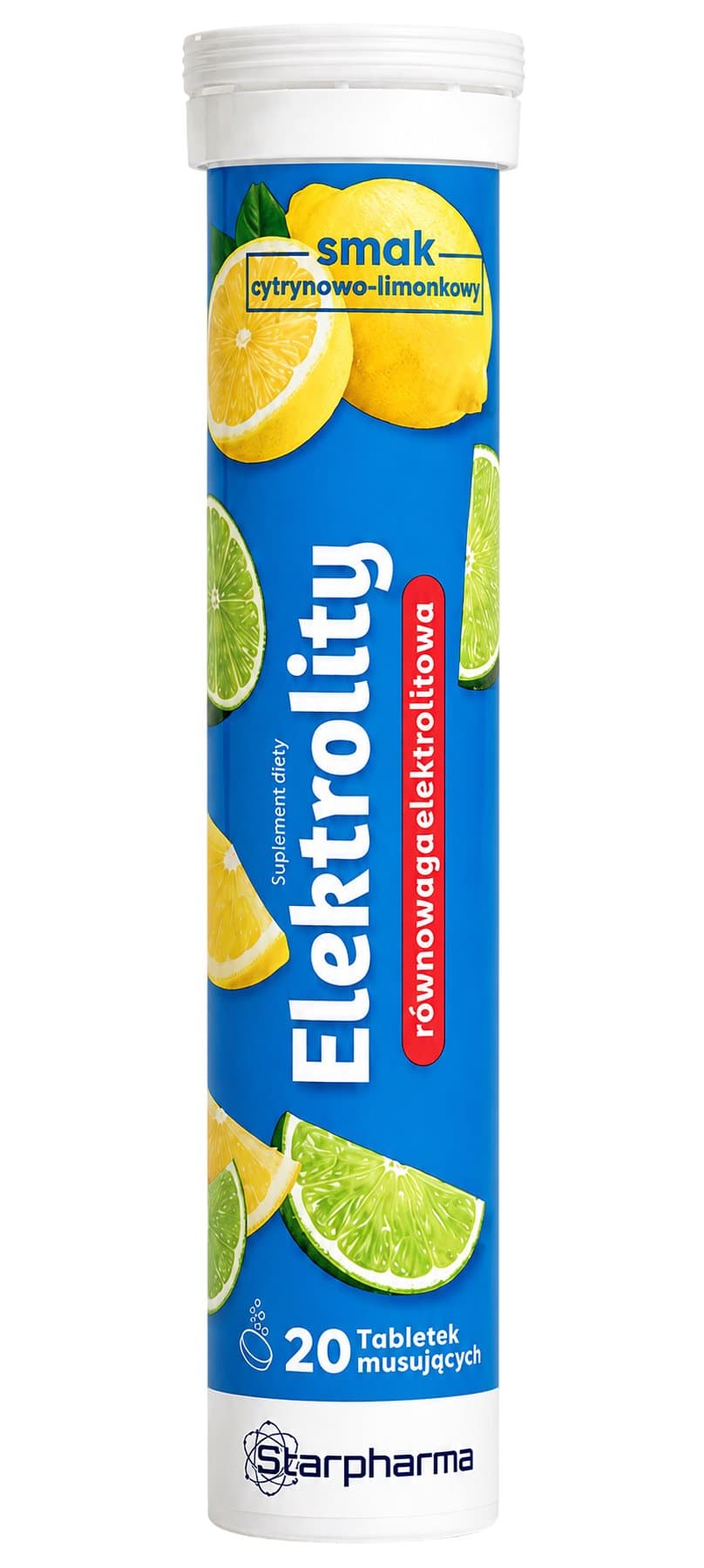 Zdrowy Lizak - Electrolytes - 20 tablets – Zdrowy Lizak förpackning