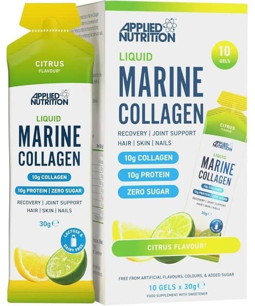 Applied Nutrition - Colágeno marino líquido – Applied Nutrition empaque