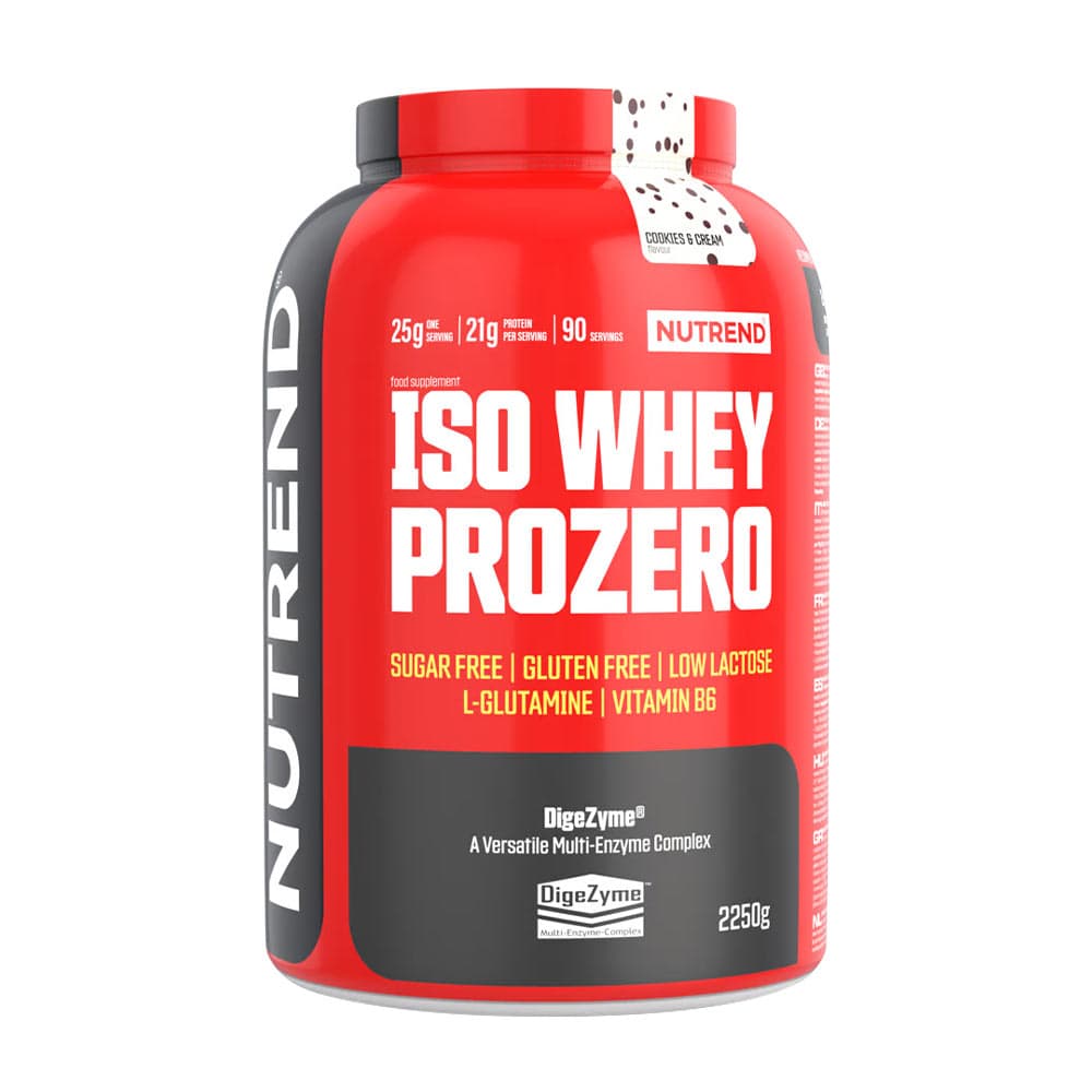 Nutrend - Iso Whey Prozero – Nutrend empaque