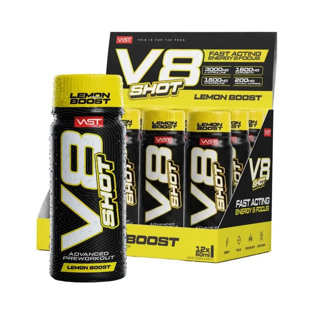 VAST - V8 Shot – VAST förpackning