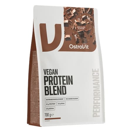 Ostrovit - Vegan Protein Blend Chocolate 700g – OstroVit förpackning