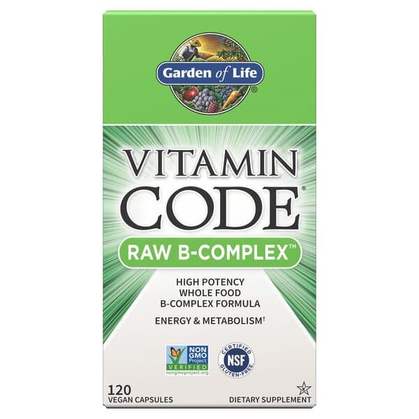 Garden Of Life - Vitamin Code Raw B-Complex – Garden Of Life embalagem