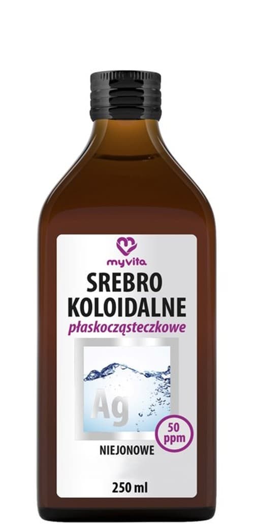 MyVita - Colloidal Silver Non-Ionic 50ppm – MyVita förpackning