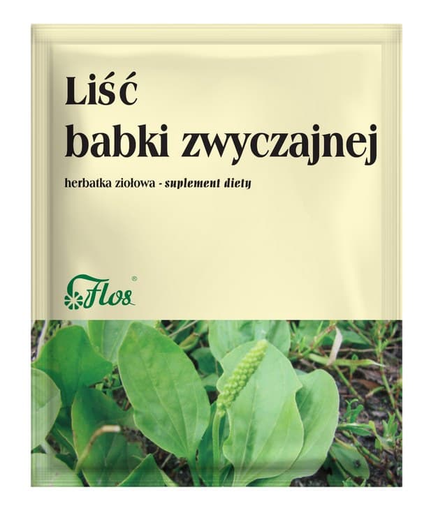 Flos - Liść babki lancetowatej - 50g – Flos packaging