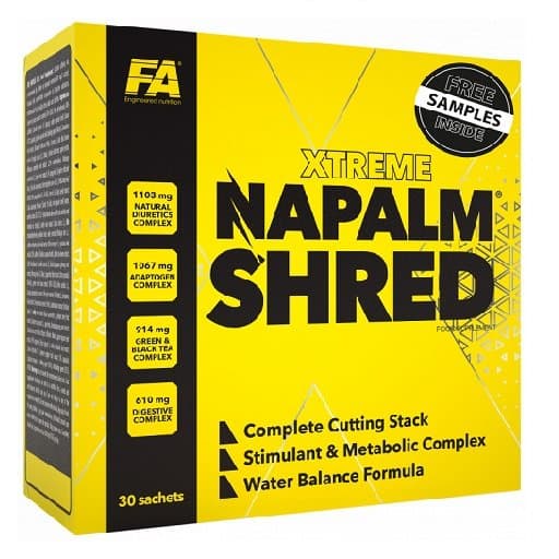 FA Nutrition - FA Xtreme Napalm – empaque