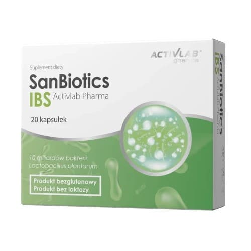 ActivLab SanBiotics IBS 20 Kapseln – Activlab Verpackung