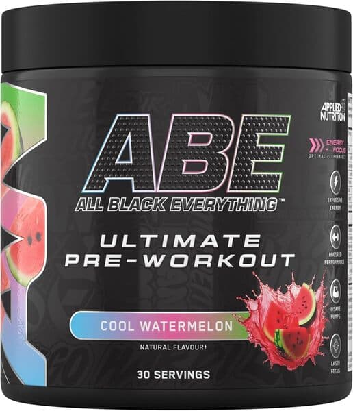 Applied Nutrition - ABE, preentrenamiento – empaque