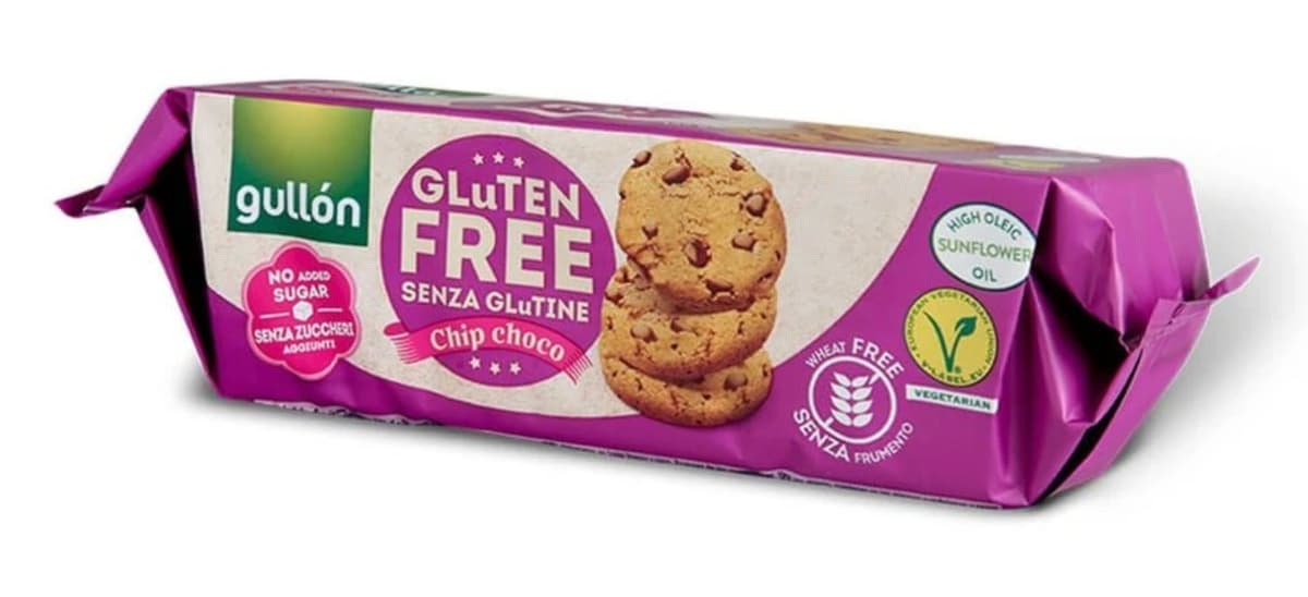 GULLON Gluten-Free & Sugar-Free Chocolate Cookies 130 g | Aka – Gullón packaging