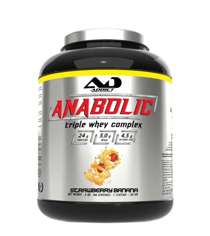 Addict Sport Nutrition - Anabolic Triple Whey Complex – Addict Sport Nutrition empaque