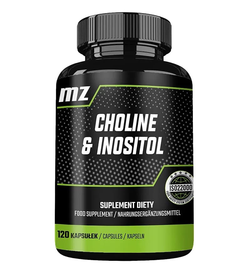 MZ - Choline en inositol - 120 capsules – verpakking