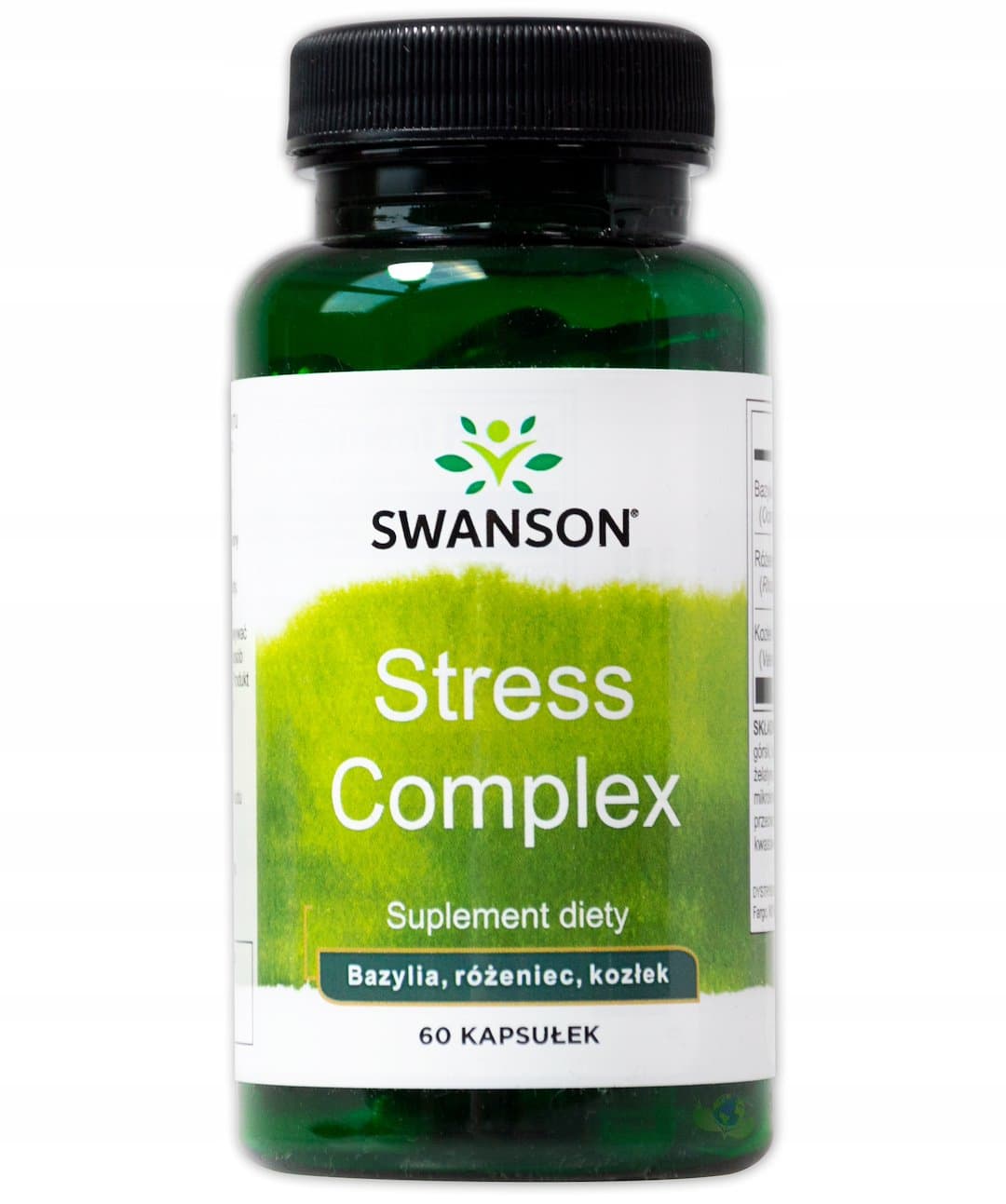 Swanson - Rhodiola Holy Basil Valerian Stress Complex – Swanson empaque