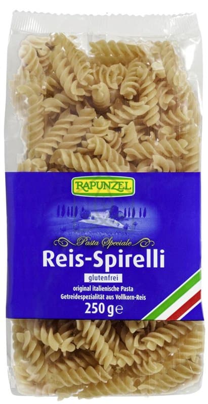 Rapunzel - Rice Spirelli - 250g – Rapunzel förpackning