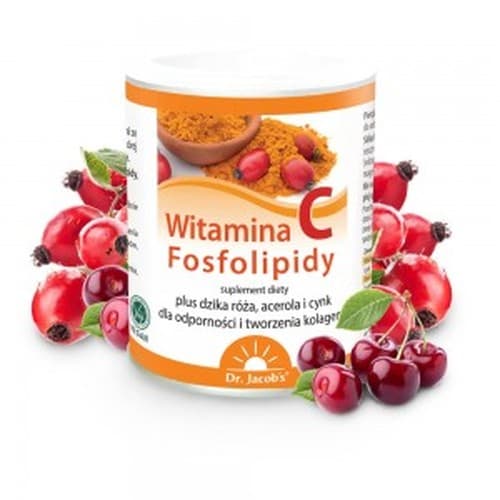 Dr. Jacob's Witamina C (liposomale) Fosfolipidi 150g – Dr. Jacob's confezione