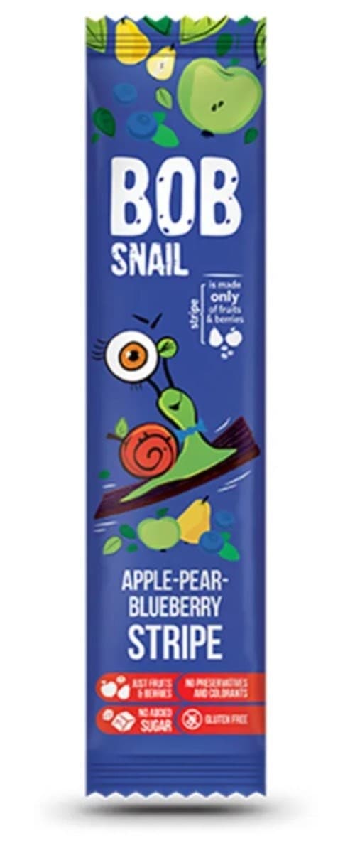 B.O.B SNAIL - Caramelle Fruit Stripe di Bob Snail – B.O.B SNAIL confezione