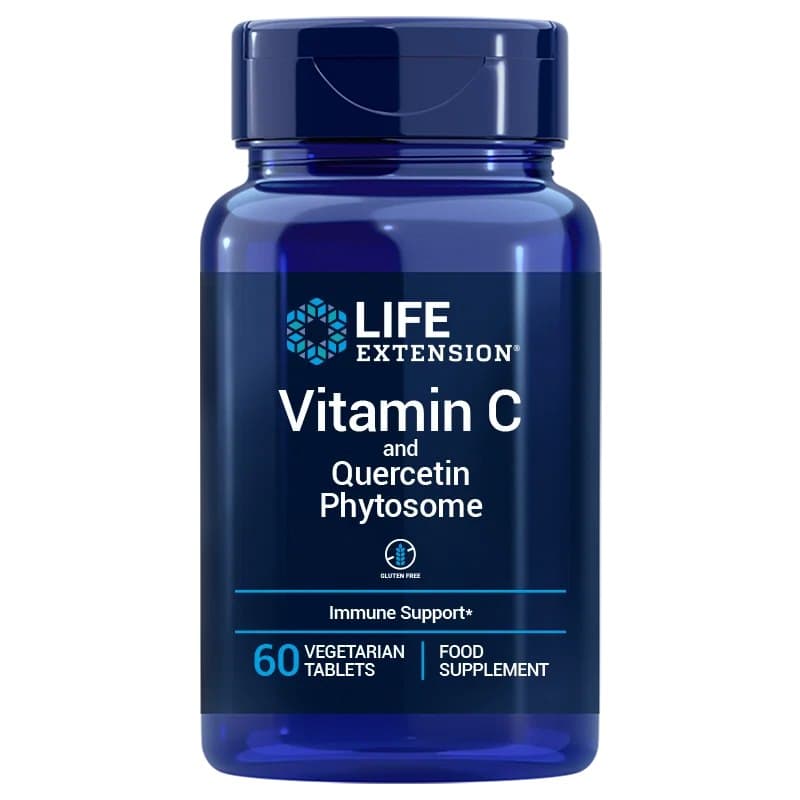 Life Extension - Vitamina C e Quercetina Phytosome – Life Extension embalagem