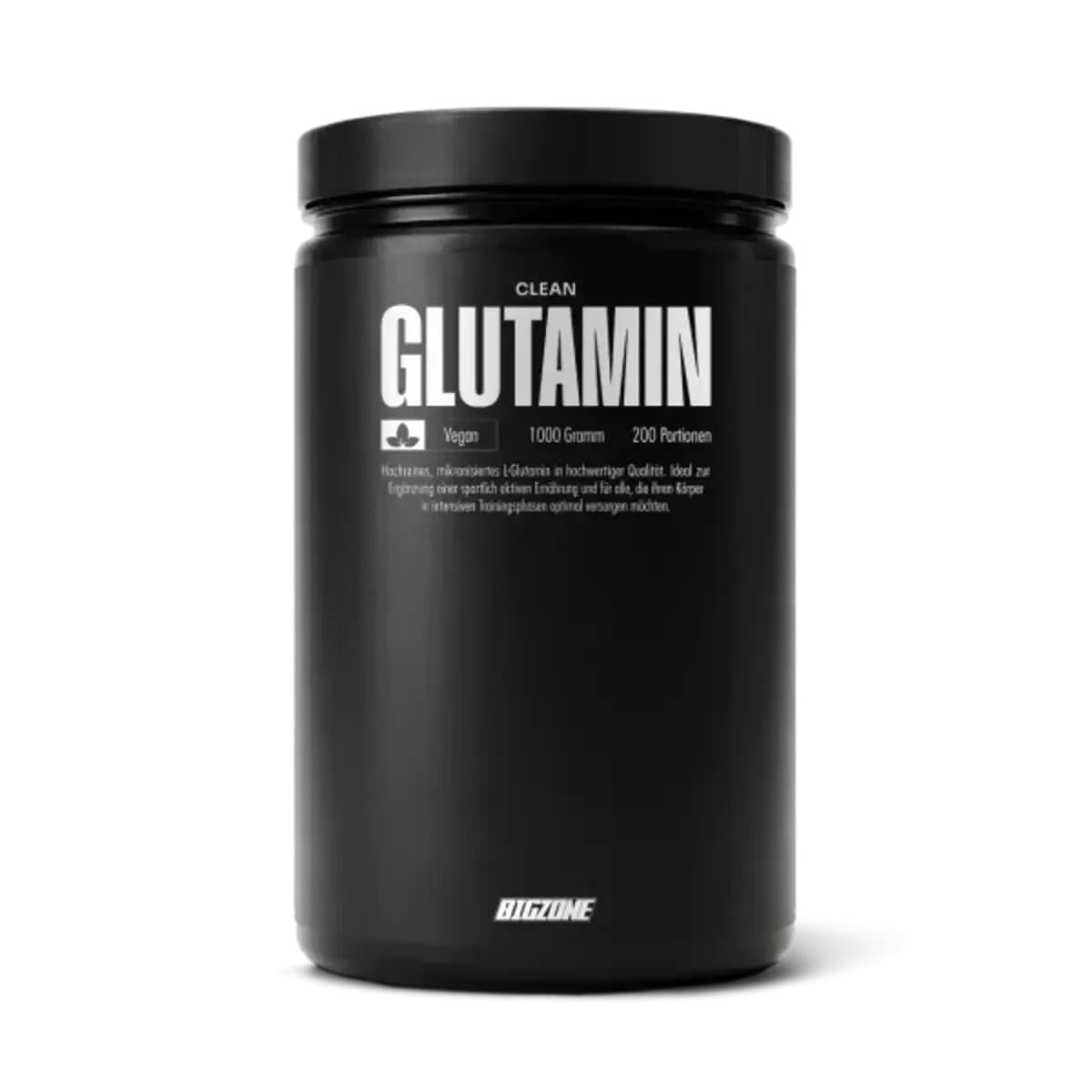 Big Zone - Glutamin – emballage
